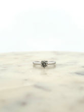 Load image into Gallery viewer, Round Solitaire Engagement Ring- WG
