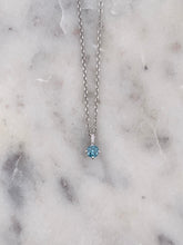 Load image into Gallery viewer, Blue Diamond Pendant
