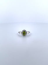 Load image into Gallery viewer, Peridot Engagement Ring
