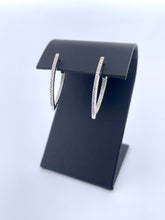 Load image into Gallery viewer, Peak Diamond Hoops
