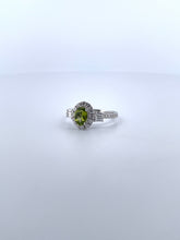 Load image into Gallery viewer, Peridot Engagement Ring
