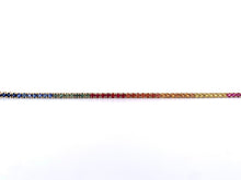 Load image into Gallery viewer, Rainbow Eternity Bracelet
