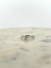 Load image into Gallery viewer, Oval with Marquee Accents Engagement Ring
