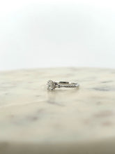 Load image into Gallery viewer, Oval with Marquee Accents Engagement Ring
