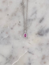 Load image into Gallery viewer, Pink Sapphire Pendant
