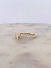 Load image into Gallery viewer, Cushion Engagement Ring -YG
