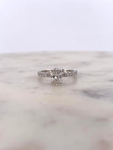 Load image into Gallery viewer, Oval Engagement Ring- WG
