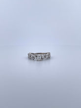 Load image into Gallery viewer, Baguette Cluster Engagement Ring
