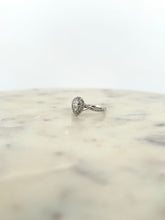 Load image into Gallery viewer, Pear Engagement- Double Halo
