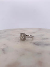 Load image into Gallery viewer, 3D Halo Engagement Ring
