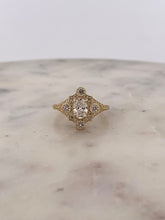 Load image into Gallery viewer, Oval Halo Fancy Engagement Ring
