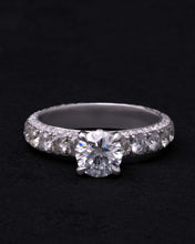 Load image into Gallery viewer, Round 3D Eternity Engagement Ring

