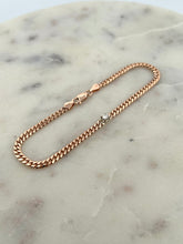 Load image into Gallery viewer, Rose Gold Solitaire Bracelet
