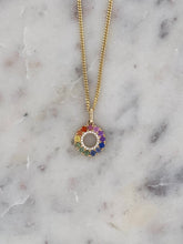 Load image into Gallery viewer, Rainbow Sapphire Pendant
