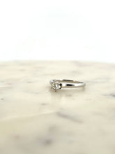 Load image into Gallery viewer, Round Solitaire Engagement Ring- WG
