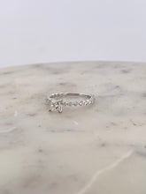 Load image into Gallery viewer, Princess Petite Band Engagement Ring
