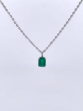 Load image into Gallery viewer, Emerald- Solitaire Pendant
