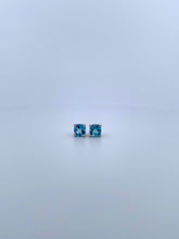 Load image into Gallery viewer, Blue Zircon Earrings
