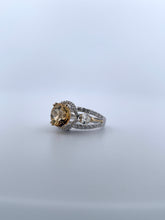 Load image into Gallery viewer, Citrine Two Tone Ring
