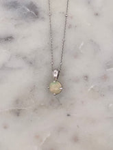 Load image into Gallery viewer, Opal Pendant- WG
