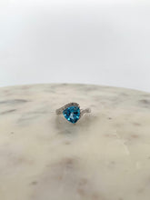 Load image into Gallery viewer, Triangle London Topaz Ring

