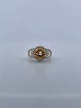 Load image into Gallery viewer, Citrine Two Tone Ring
