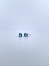 Load image into Gallery viewer, Blue Zircon Earrings
