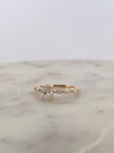Load image into Gallery viewer, Oval with Marquees Engagement Ring
