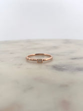 Load image into Gallery viewer, Baguette Diamond Half Band
