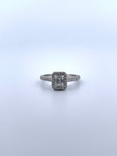 Load image into Gallery viewer, Emerald Halo Engagement
