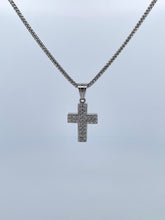 Load image into Gallery viewer, 2 Row Diamond Cross
