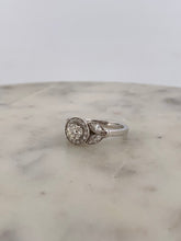 Load image into Gallery viewer, Round Halo with Marquee’s Engagement Ring
