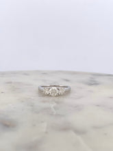 Load image into Gallery viewer, Round 3 Stone Engagement Ring
