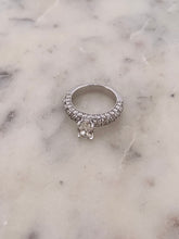 Load image into Gallery viewer, Oval 2D Engagement Ring -WG
