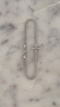 Load and play video in Gallery viewer, Diamond Cross Bracelet
