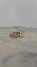 Load and play video in Gallery viewer, Cuban Link Diamond Ring
