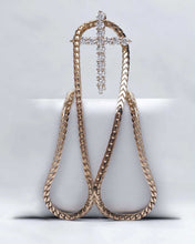 Load image into Gallery viewer, Yellow Gold Diamond Cross
