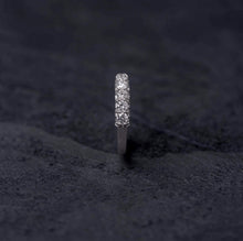 Load image into Gallery viewer, 3D Half Band - Platinum
