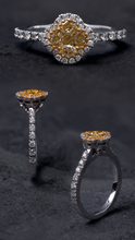 Load image into Gallery viewer, Yellow Clover Ring

