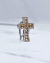 Load image into Gallery viewer, Yellow Diamond Cross
