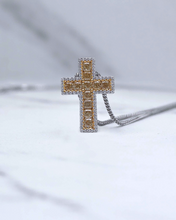 Load image into Gallery viewer, Yellow Diamond Cross
